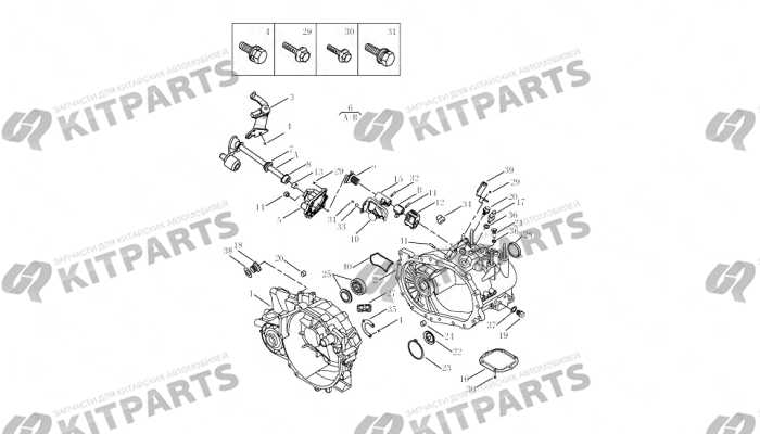 TRANSMISSION CASING# Geely Emgrand X7