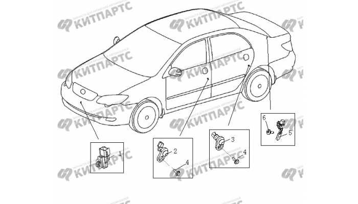 Концевые выключатели и датчик температуры BYD