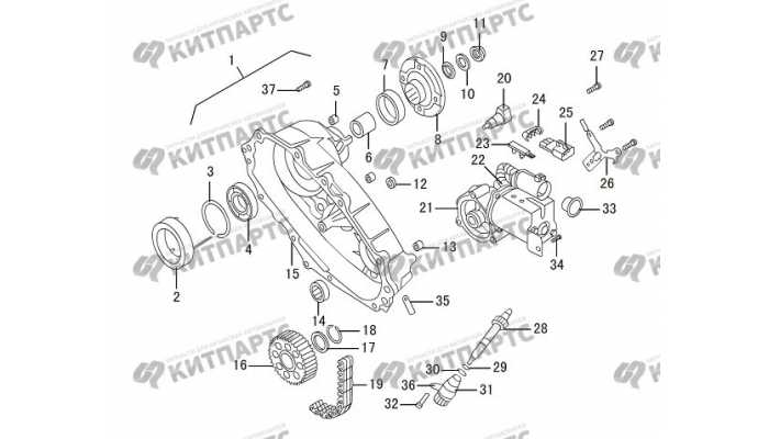 Картер задний Great Wall Hover H3 New