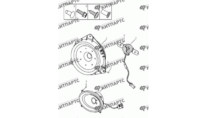 Акустика Geely Emgrand (EC7)