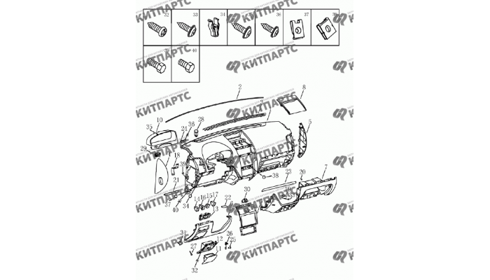 Приборная панель (GB/GS) Geely